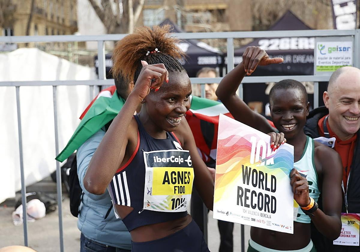 Quién es Agnes Jebet Ngetich, nuevo récord del mundo de 10K en Valencia